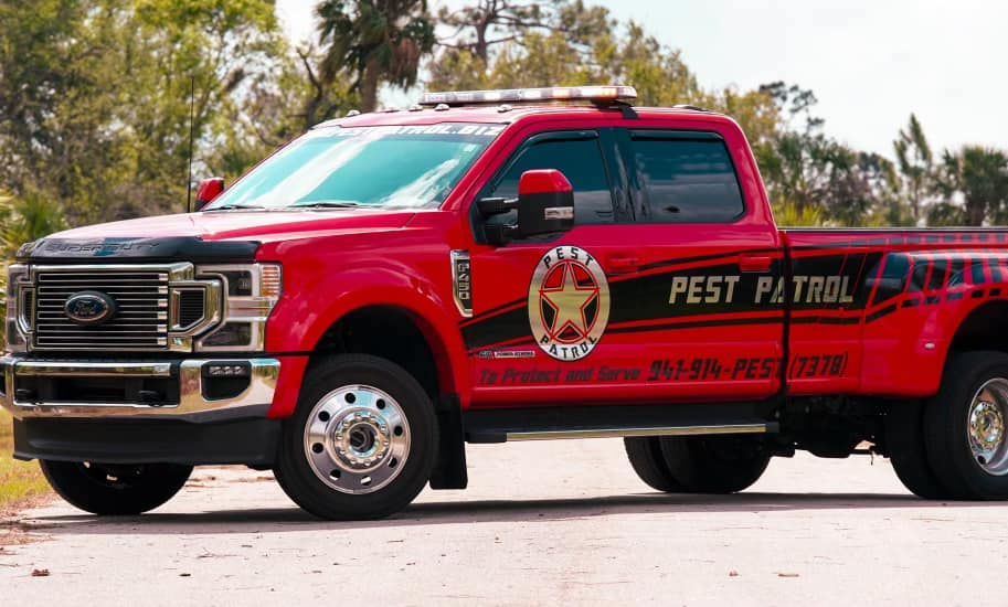Pest Patrol service truck